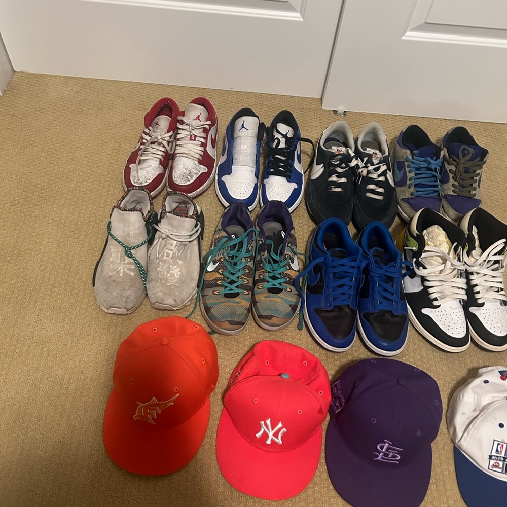 Fitted hats, Jordan 1, Kobe, Nike Dunks, Sacais, Human Races